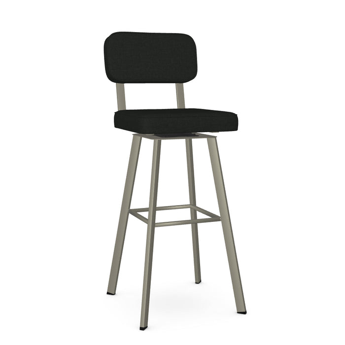 Brixton Swivel Spectator Stool -Upholstered