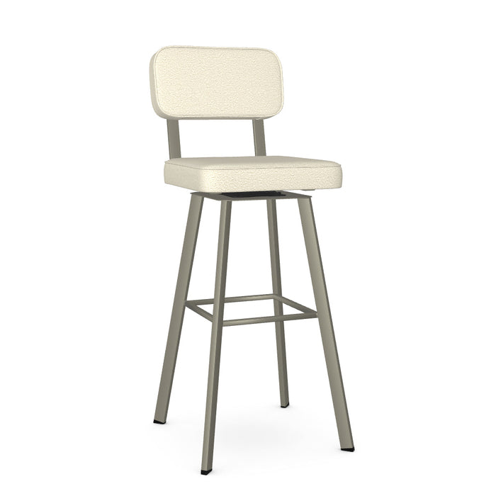 Brixton Swivel Spectator Stool -Upholstered