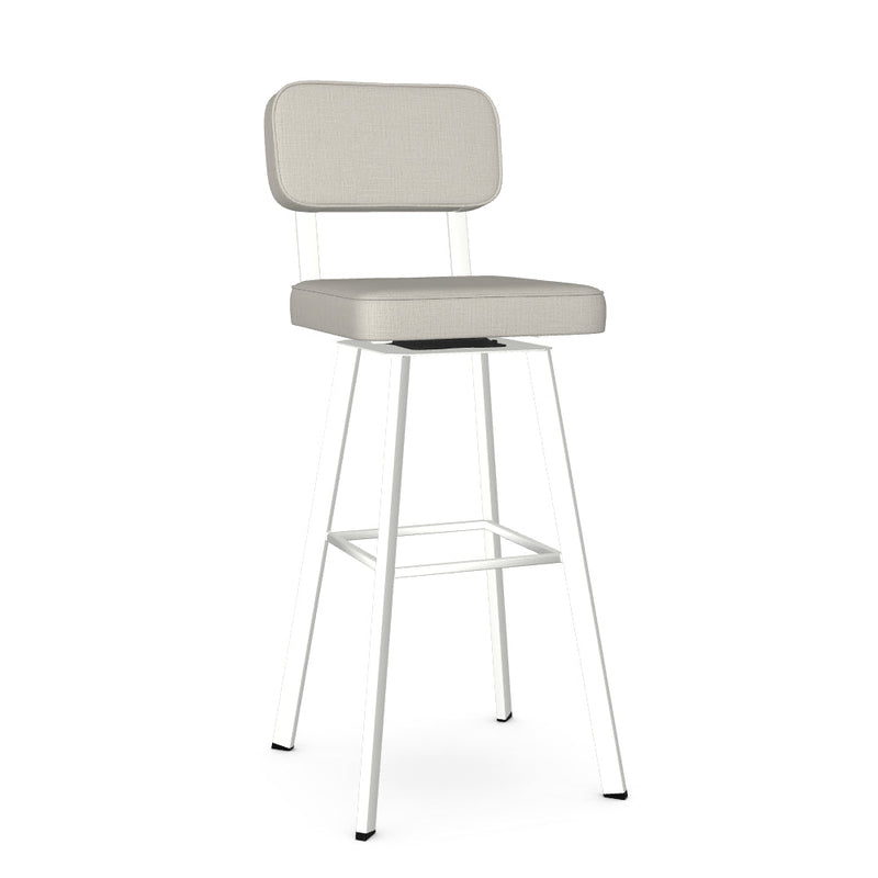 Brixton Swivel Spectator Stool -Upholstered