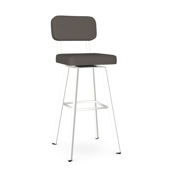 Brixton Swivel Spectator Stool -Upholstered
