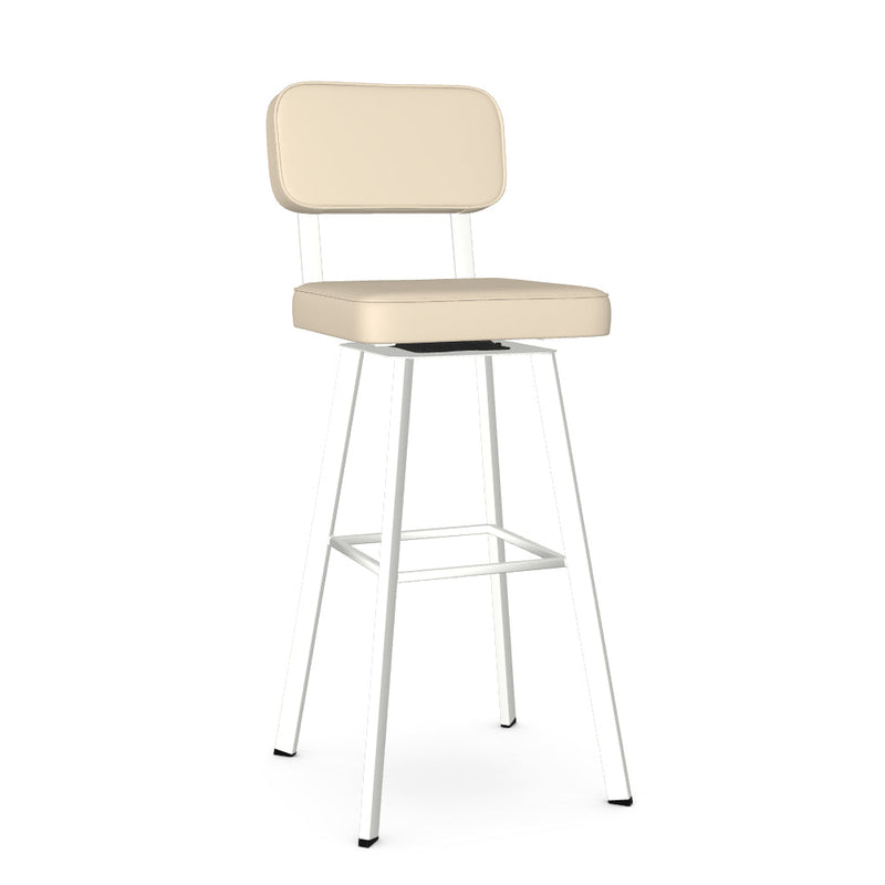 Brixton Swivel Spectator Stool -Upholstered