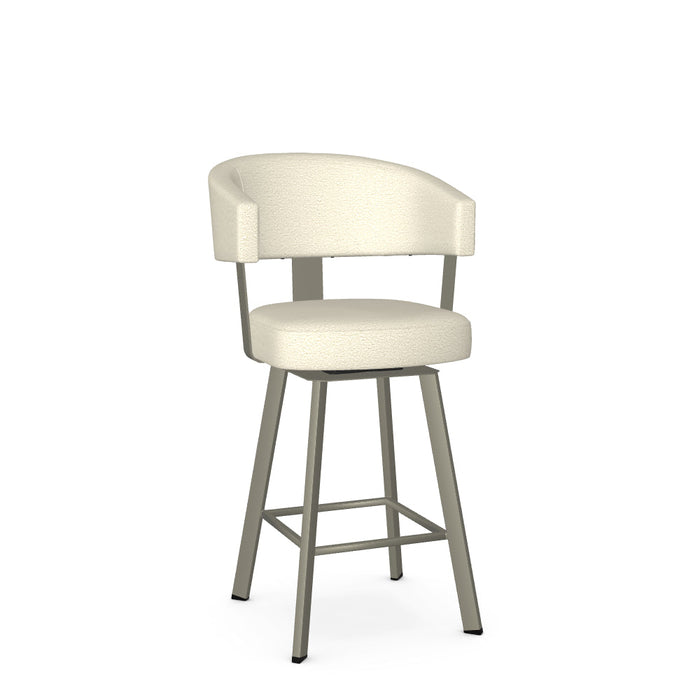Grissom Swivel Counter Stool -Upholstered