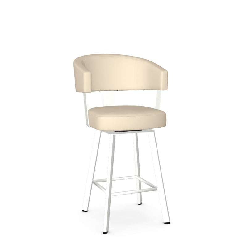 Grissom Swivel Counter Stool -Upholstered