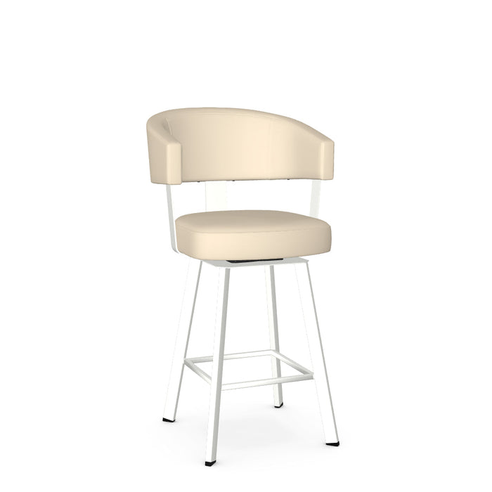 Grissom Swivel Counter Stool -Upholstered