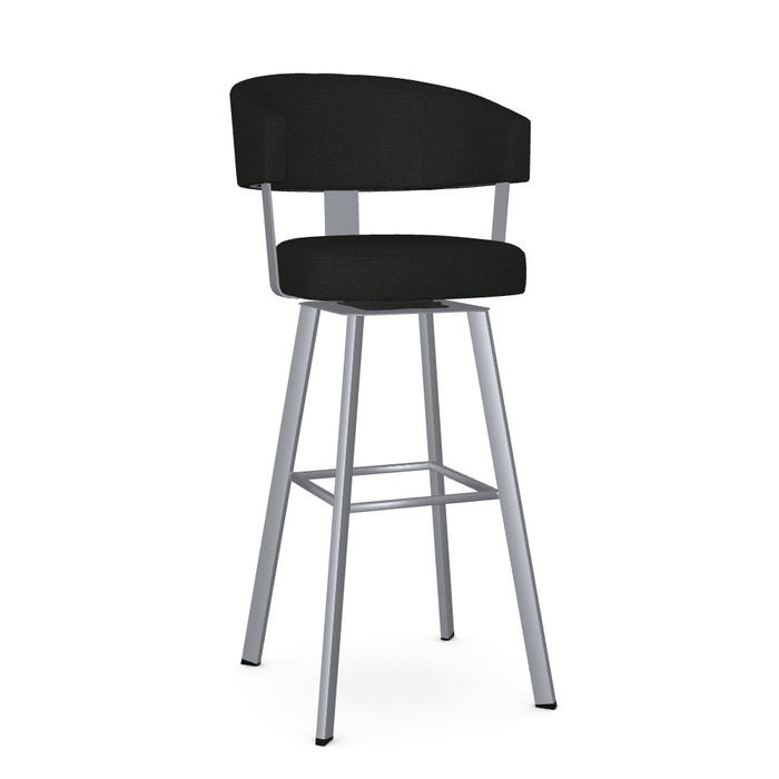 Grissom Swivel Spectator Stool -Upholstered