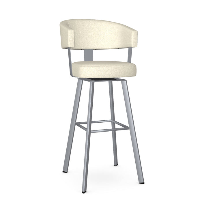 Grissom Swivel Spectator Stool -Upholstered