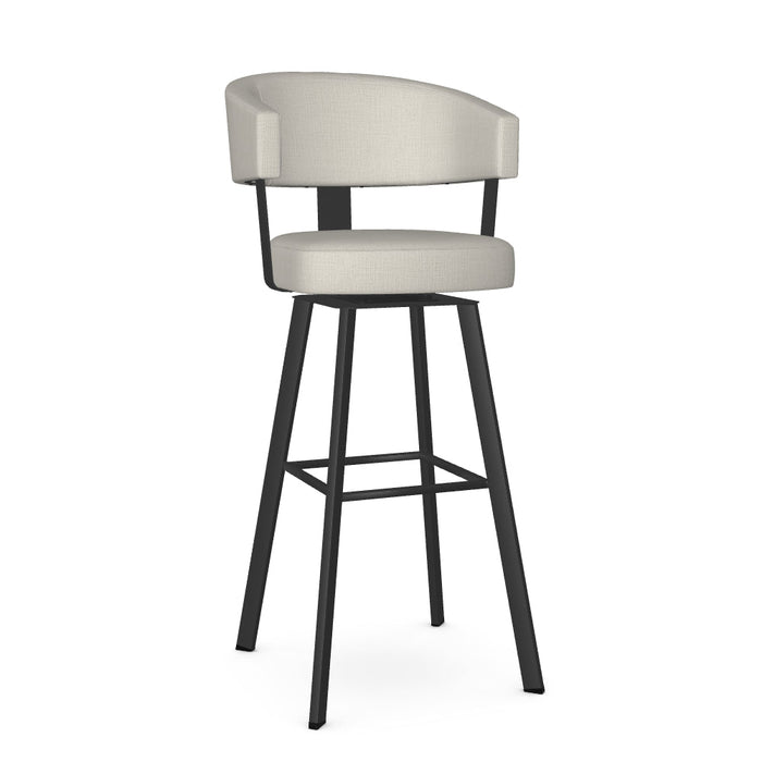 Grissom Swivel Spectator Stool -Upholstered