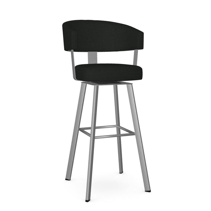Grissom Swivel Spectator Stool -Upholstered