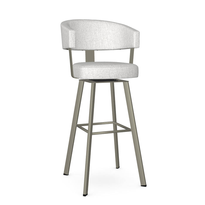 Grissom Swivel Spectator Stool -Upholstered