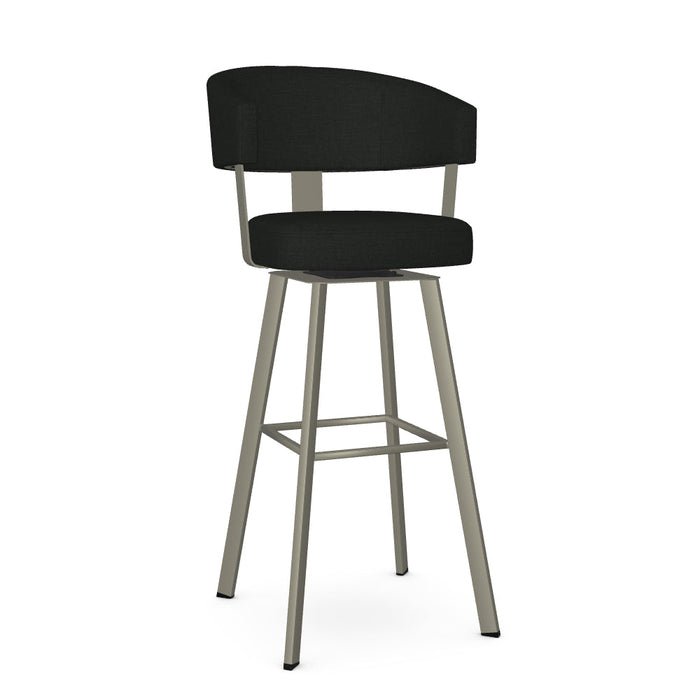 Grissom Swivel Spectator Stool -Upholstered