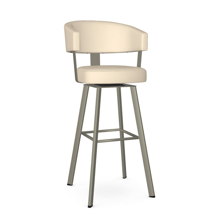Grissom Swivel Spectator Stool -Upholstered