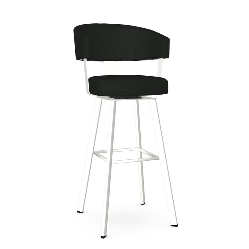 Grissom Swivel Spectator Stool -Upholstered