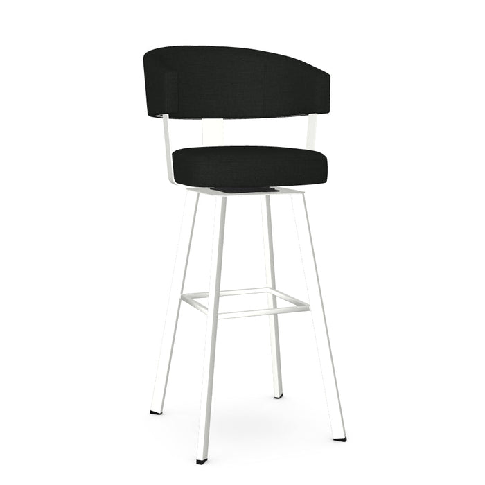 Grissom Swivel Spectator Stool -Upholstered