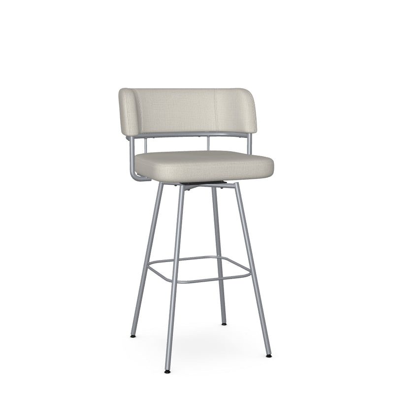 Enya Swivel Bar Stool -Upholstered
