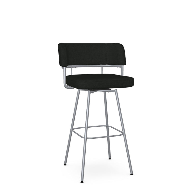 Enya Swivel Bar Stool -Upholstered
