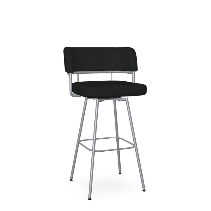 Enya Swivel Bar Stool -Upholstered