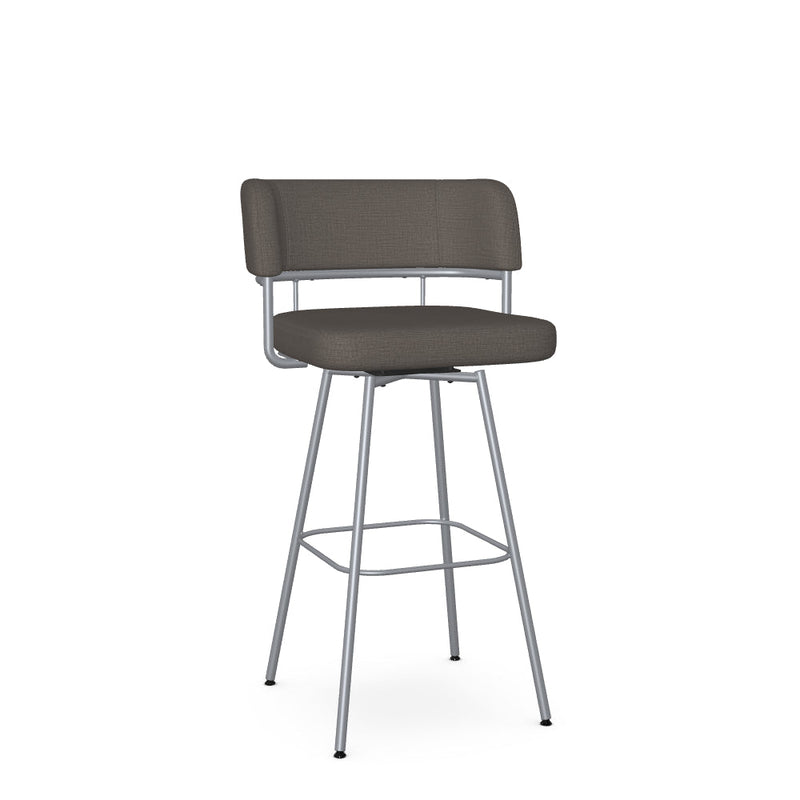 Enya Swivel Bar Stool -Upholstered