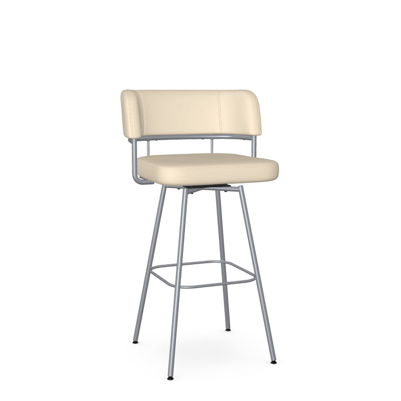 Enya Swivel Bar Stool -Upholstered