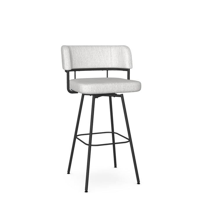 Enya Swivel Bar Stool -Upholstered