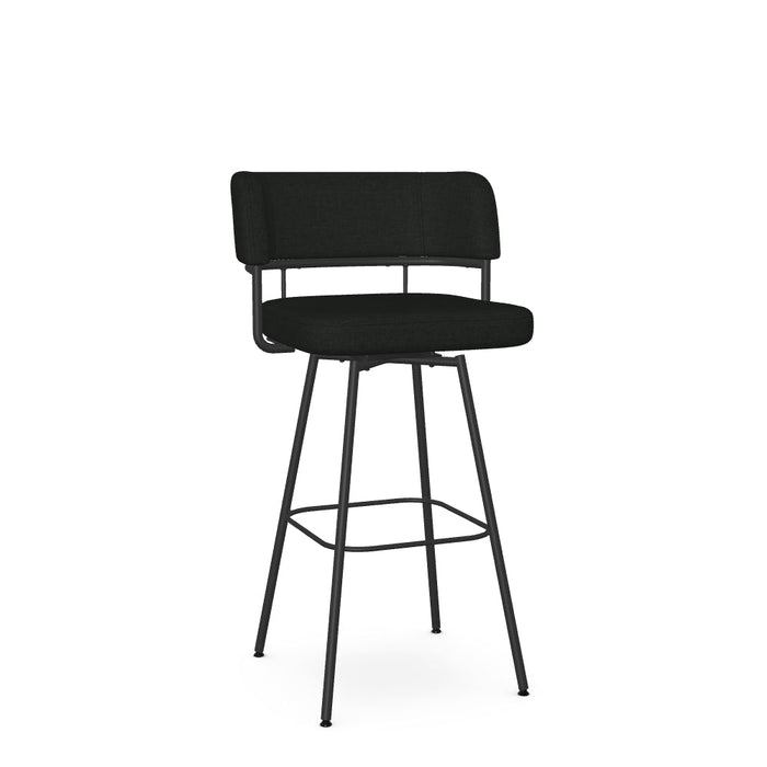 Enya Swivel Bar Stool -Upholstered