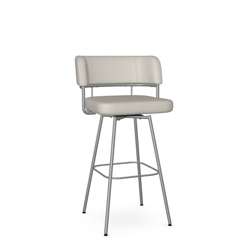 Enya Swivel Bar Stool -Upholstered