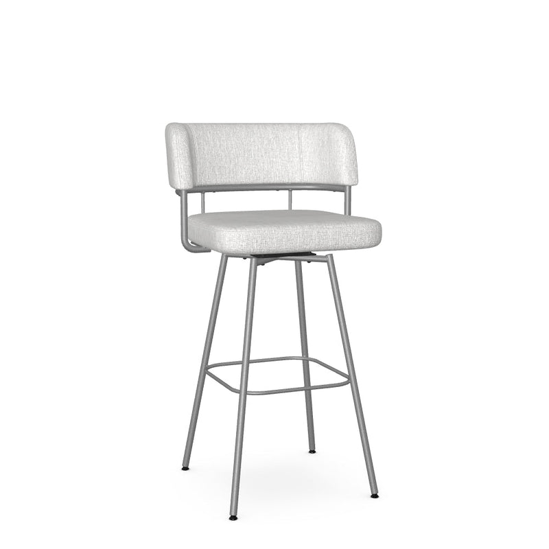 Enya Swivel Bar Stool -Upholstered