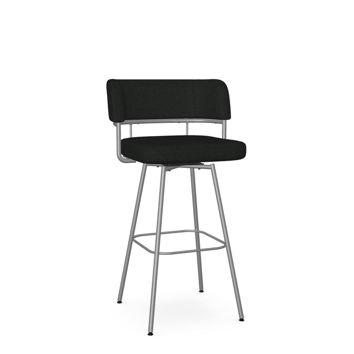 Enya Swivel Bar Stool -Upholstered