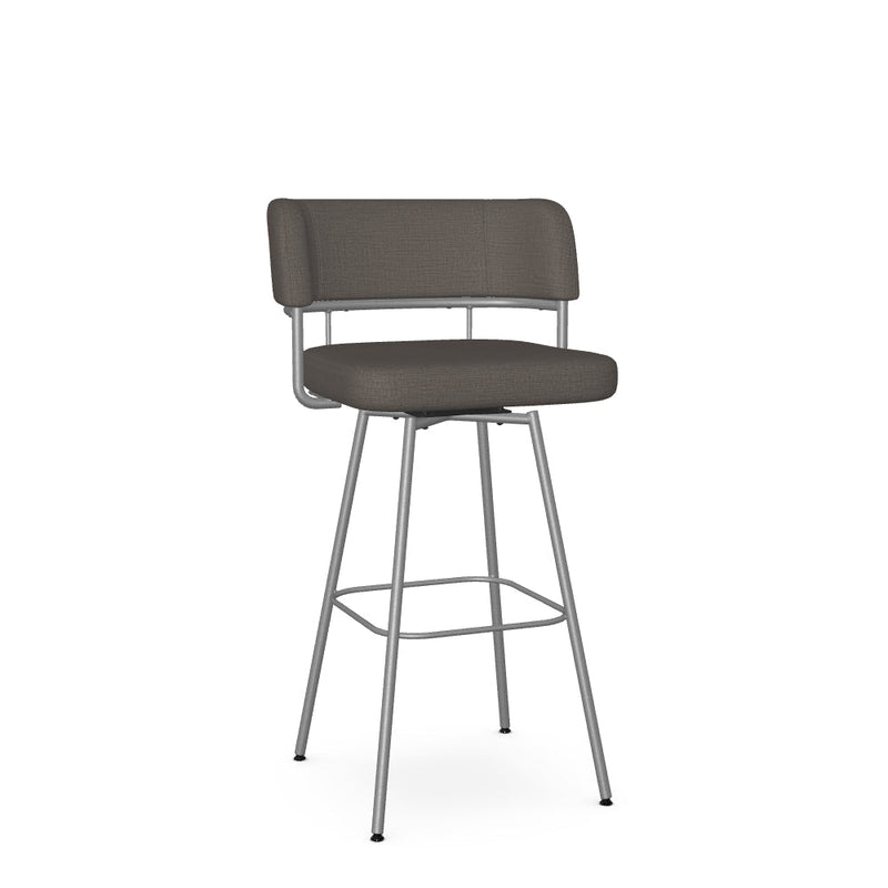 Enya Swivel Bar Stool -Upholstered