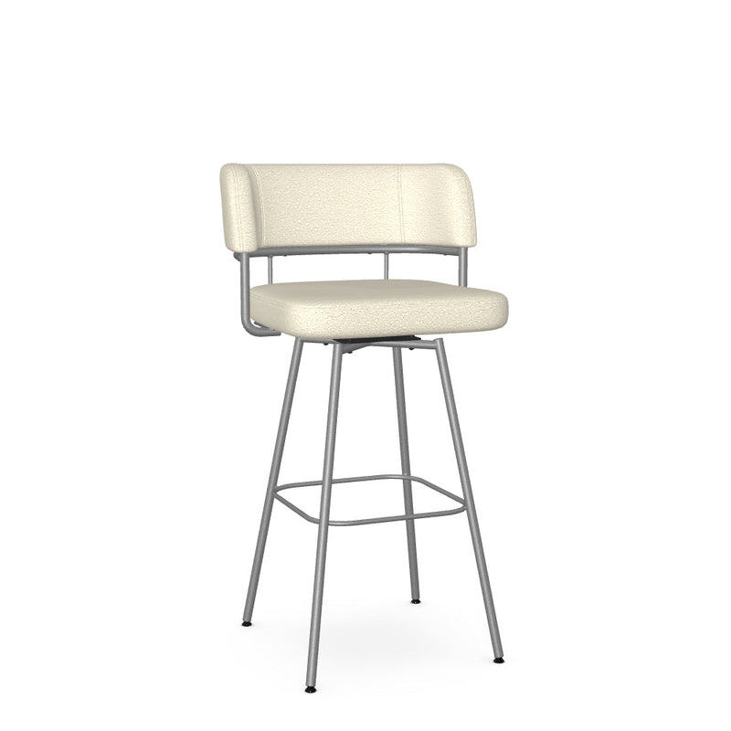 Enya Swivel Bar Stool -Upholstered