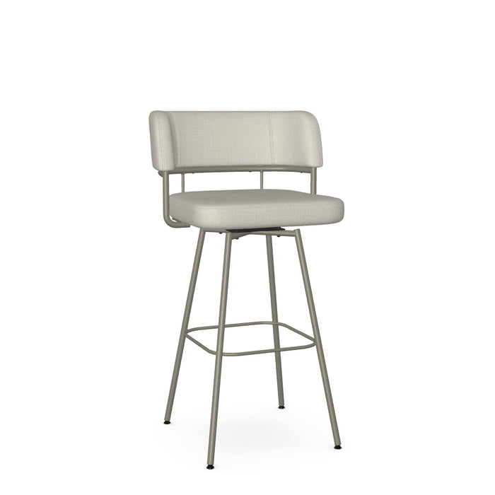 Enya Swivel Bar Stool -Upholstered