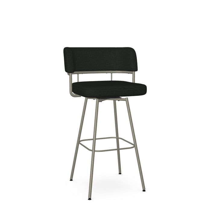 Enya Swivel Bar Stool -Upholstered
