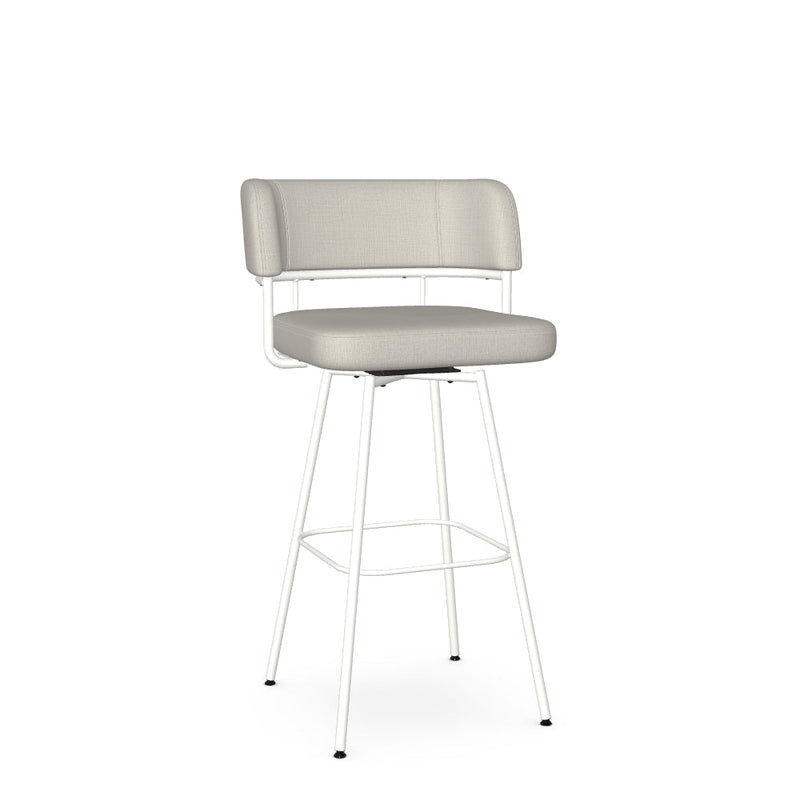 Enya Swivel Bar Stool -Upholstered