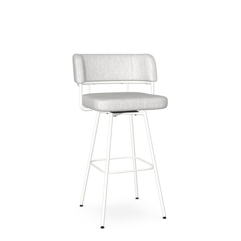 Enya Swivel Bar Stool -Upholstered