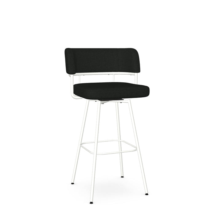 Enya Swivel Bar Stool -Upholstered