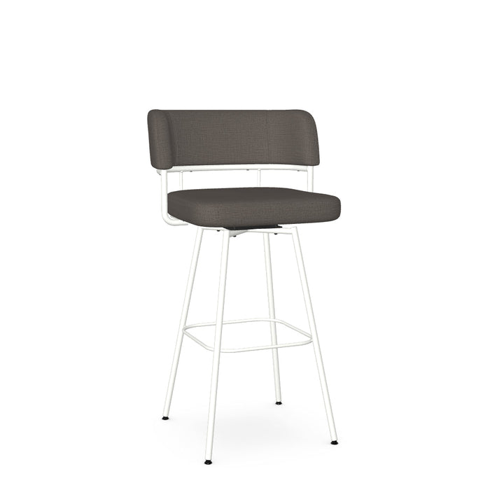 Enya Swivel Bar Stool -Upholstered