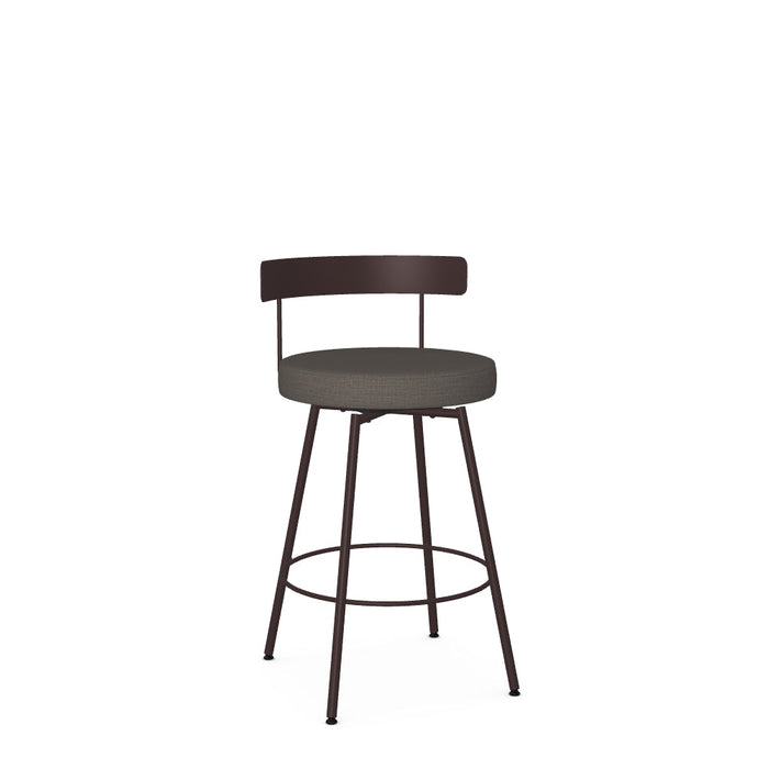 Costa Swivel Counter Stool -Upholstered