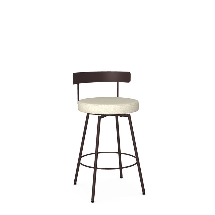 Costa Swivel Counter Stool -Upholstered