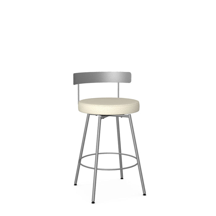 Costa Swivel Counter Stool -Upholstered