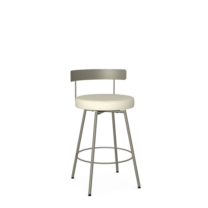 Costa Swivel Counter Stool -Upholstered