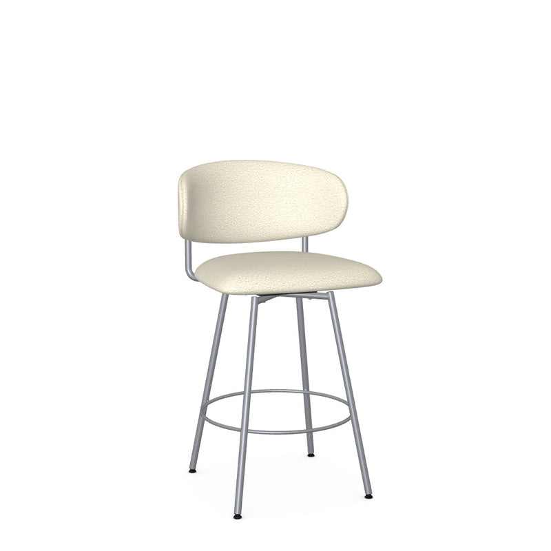 Wyatt Swivel Counter Stool -Upholstered
