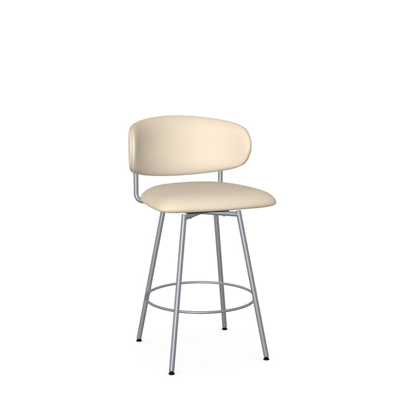 Wyatt Swivel Counter Stool -Upholstered