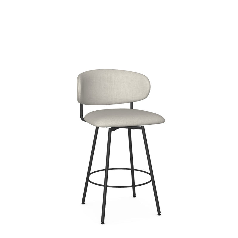 Wyatt Swivel Counter Stool -Upholstered