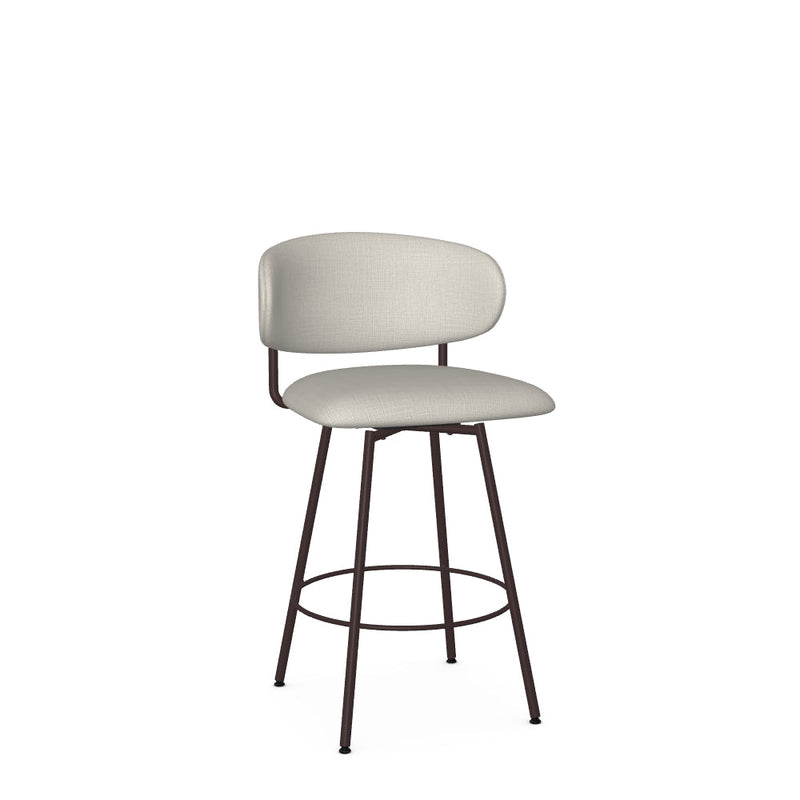 Wyatt Swivel Counter Stool -Upholstered