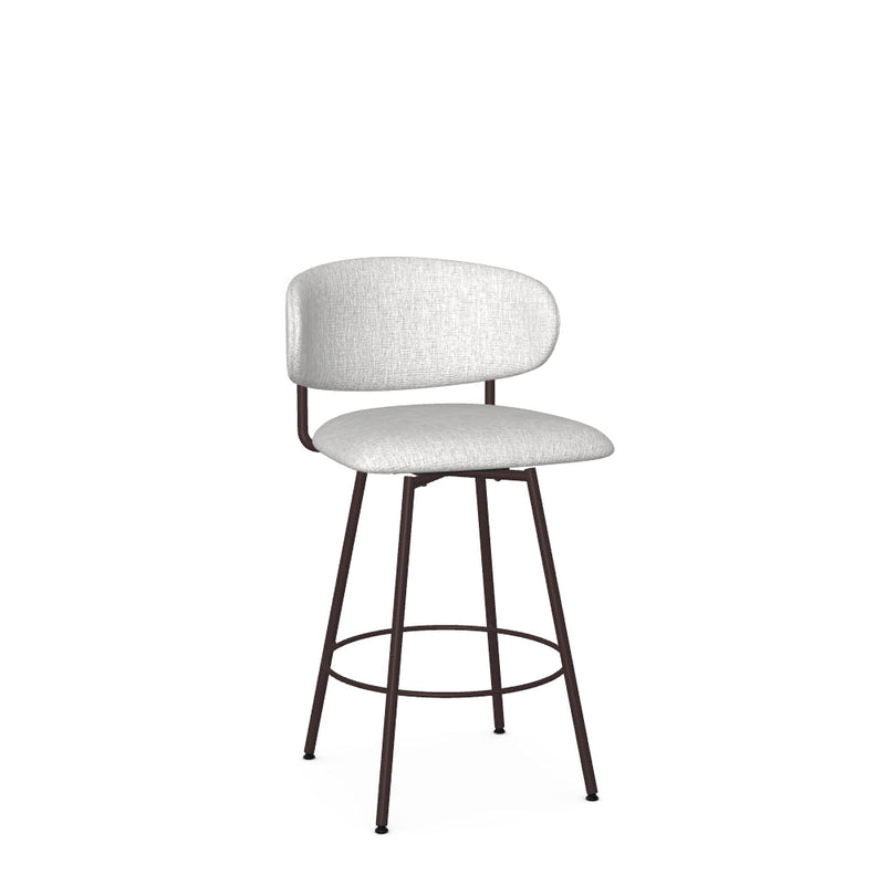 Wyatt Swivel Counter Stool -Upholstered