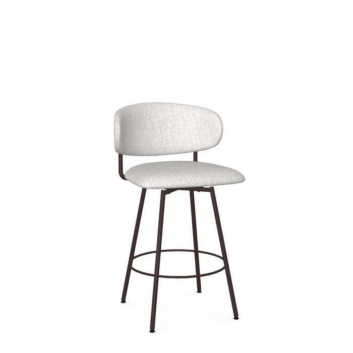Wyatt Swivel Counter Stool -Upholstered