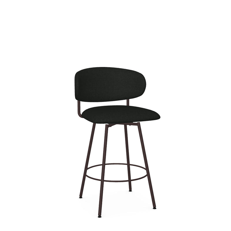 Wyatt Swivel Counter Stool -Upholstered