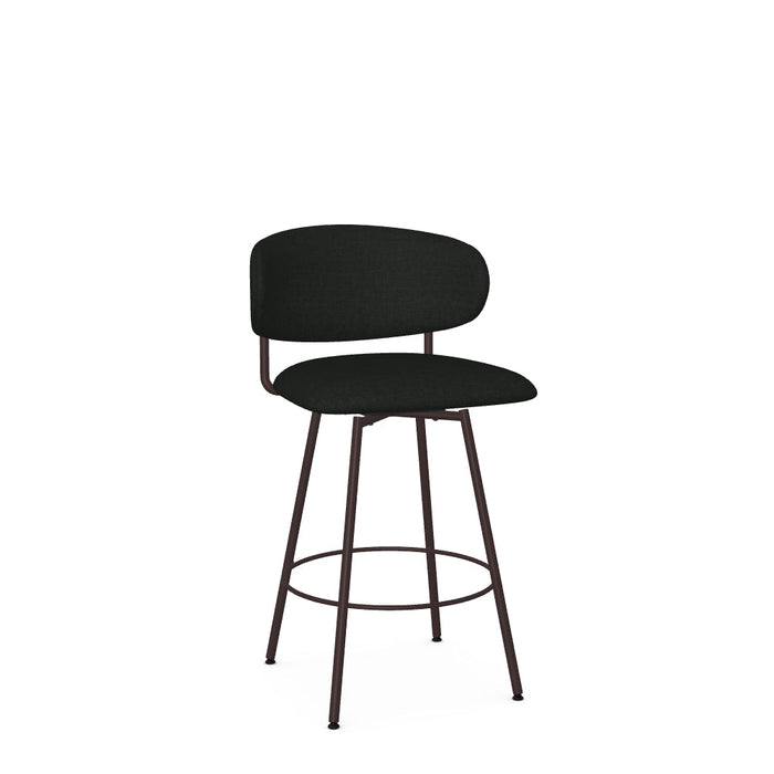 Wyatt Swivel Counter Stool -Upholstered