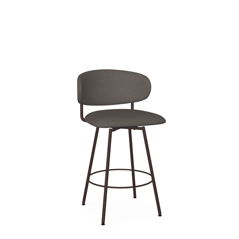 Wyatt Swivel Counter Stool -Upholstered