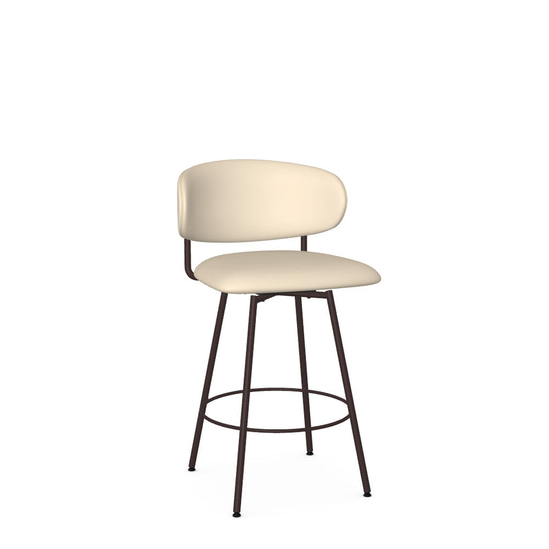 Wyatt Swivel Counter Stool -Upholstered