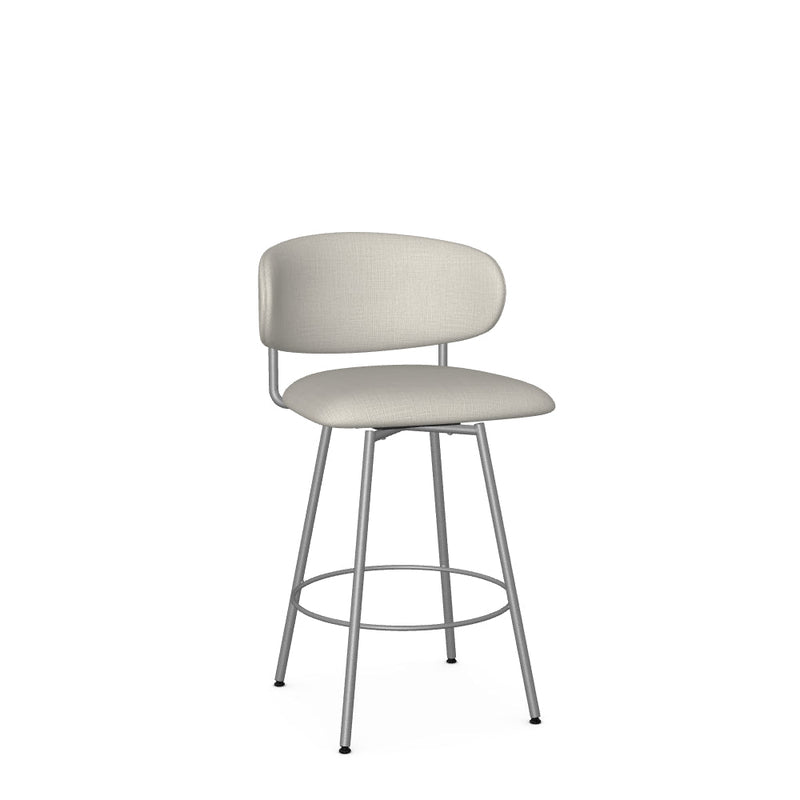 Wyatt Swivel Counter Stool -Upholstered